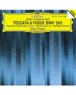 Bach, J.S.: Toccata and Fugue BWV 565; Organ Works BWV 572, (CD)	