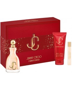 Jimmy Choo Set I Want Choo - Apă de Parfum, 100 și 7.5 ml +