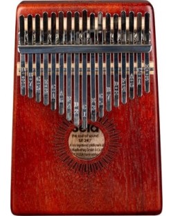 Kalimba, instrument muzical Sela - 17 Mahogany, roșu