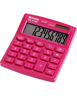 Calculator Eleven - SDC-810NRPKE, 10 cifre, roz