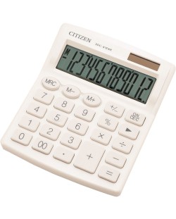 Calculator Citizen - SDC-812NR, 12 cifre, alb