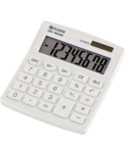 Calculator Eleven - SDC-805NRWHE, 8 cifre, alb