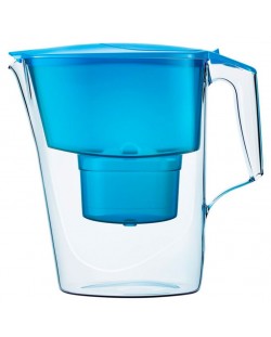 Cană de filtrare apă Aquaphor - Time, 120013, 2.5 l, albastră