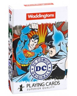 Carti de joc Waddingtons - DC Retro