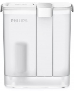 Cană de filtrare apă Philips - AWP2980WH/58, 3l, albă
