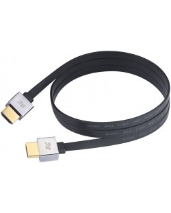 Cablu Real Cable - HD-ULTRA HDMI 2.0 4K, 3m, negru/argintiu