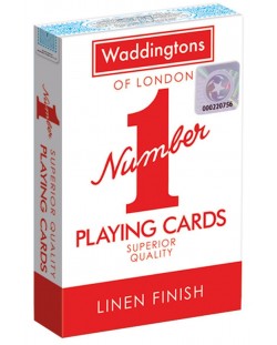 Carti de joc Waddingtons - Classic Playing Cards (rosii)