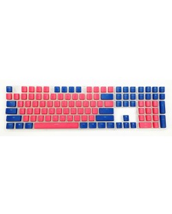 Taste pentru tastatura mecanica Ducky - Pudding, rosii/albastre