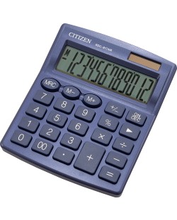 Calculator Citizen - SDC-812NR, 12 cifre, albastru