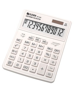 Calculator Eleven - SDC-444XRWHE, 12 cifre, alb