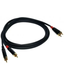 Cablu Master Audio - RCA620/2, 2x RCA/2x RCA, 2m, negru