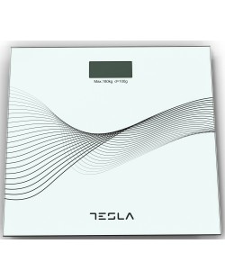 Cântar Tesla - BS-103W, 180kg, alb