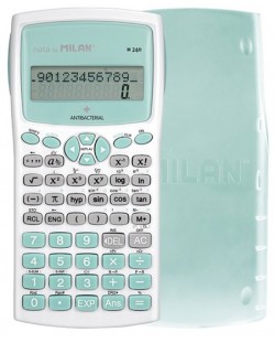 Calculator Milan - Antibacterial M240, stiintific, turcoaz