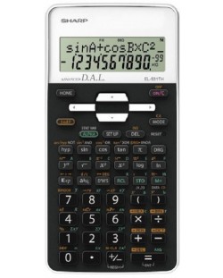 Calculator Sharp - EL-531TH, stiintific, negru/alb, 10 dig