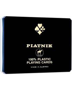 Carti pentru joc Piatnik - 100% plastic