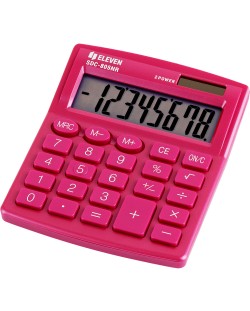 Calculator Eleven - SDC-805NRPKE, 8 cifre, roz
