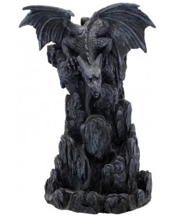 Cădelniță Nemesis Now Adult: Dragons - Black Dragon, 19 cm