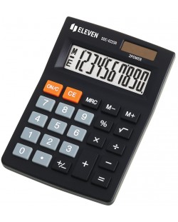 Calculator Eleven - SDC-022SR, desktop, 10 cifre, negru