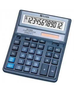 Calculator Eleven - SDC-888XBL, 12 cifre, albastru