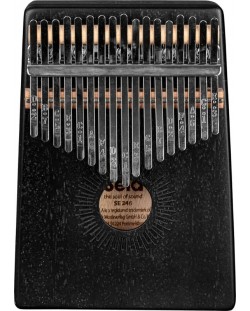 Kalimba, instrument muzical Sela - 17 Mahogany, negru