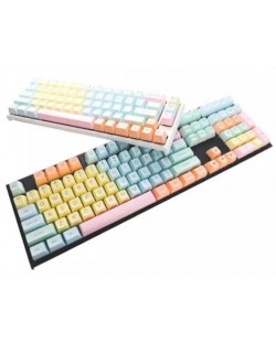Taste pentru tastatura mecanica Ducky - Cotton Candy, 108-Keycap Set