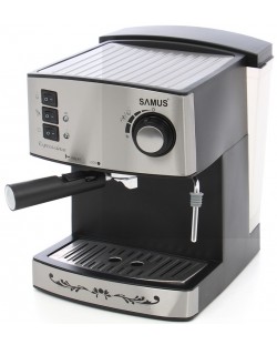 Maşină de cafea Samus - Espressimo Silver, 15 бара, 1.6 l, gri