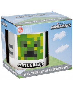Cana ceramica Minecraft - 325 ml