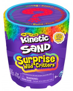Kinetic Sand Wild Critters - cu surpriză