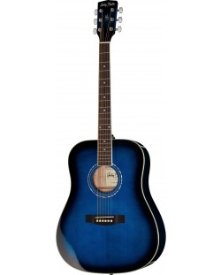 Chitara Harley Benton - D-120TB, clasica, albastra/neagra