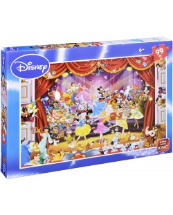 Puzzle King de 99 piese - Printesele Disney