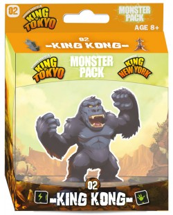 Extensie pentru joc de societate King of Tokyo/New York - Monster Pack: King Kong