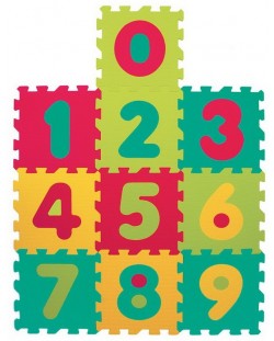 Covoraș puzzle cu numere Ludi - 150 x 61 x 1,1 cm