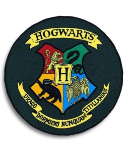 Covoras Groovy Harry Potter - Hogwarts Shield 100 x 100 cm