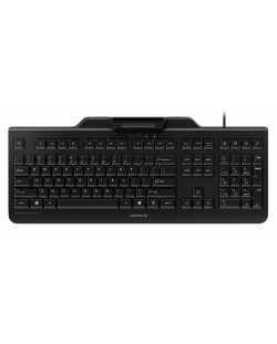 Tastatura Cherry - KC 1000 SC,  cititor smart de carduri, neagra