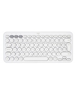 Tastatură Logitech - K380, wireless, US Layout, alba