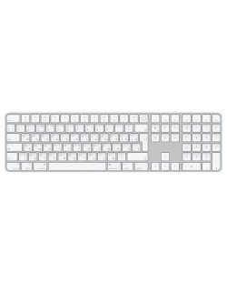 Tastatură Apple - Magic Keyboard, Touch ID, cu cifre, BG, alb