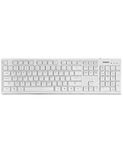 Tastatura Philips - К302W, alb