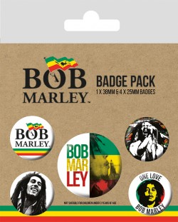Set insigne Pyramid - Bob Marley