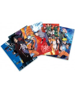 Set carti postale ABYstyle Animation: Naruto Shippuden - Cast, 5 бр.