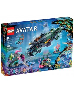 Constructor LEGO Avatar - Submarinul Mako, Calea apei