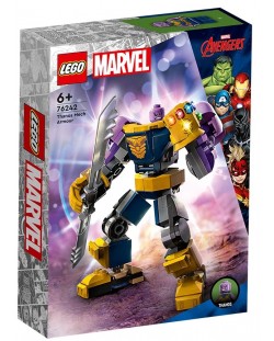 Constructor LEGO Marvel Super Heroes - Armura robotică a lui Thanos (76242)