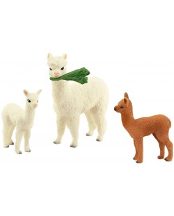 Set figurine Schleich Wild Life - Lame Alpaca