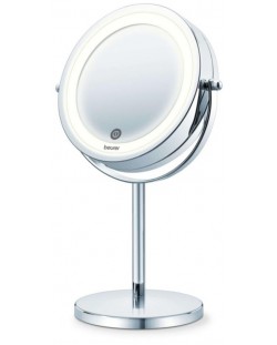 Oglinda cosmetica LED Beurer - BS 55, 13 cm, alb