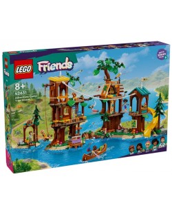 Constructor LEGO Friends - Casa din copac din tabăra de aventuri (42631)