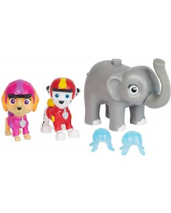 set de figuri  Spin Master Paw Patrol Jungle Pups - Marshall și Skye