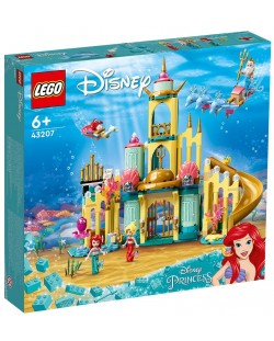 Constructor Lego Disney Princess - Palatul subacvatic al lui Ariel (43207)	