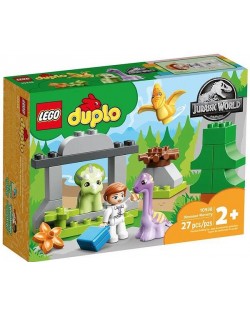 Constructor Lego Duplo - Gradina dinozaurilor pentru copii (10938)