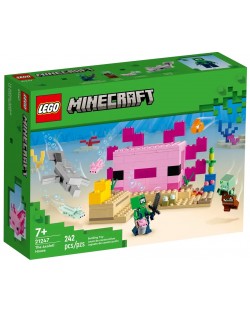 Constructor LEGO Minecraft - Casa Axolotl (21247)