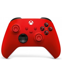 Controler Microsoft - pentru Xbox, fără fir, Pulse Red