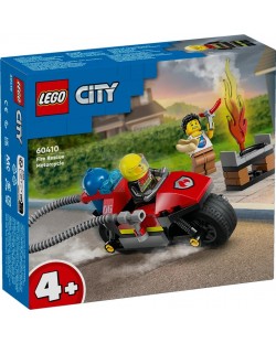 Constructor LEGO City - Bicicleta de salvare de pompieri (60410)